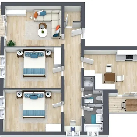 Pollux Fuer 4-5 Personen By Interhome Daire *